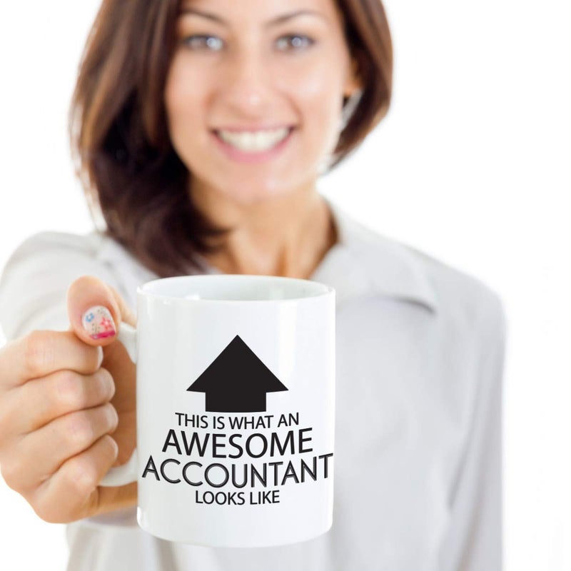 MP Shop Inc Funny Occupation Coffee Mug - This Is What An Awesome Accountant Looks Like - Inspirational Sarcasm Birthday Christmas Humor Gift Idea Novelty Tea Cup - Image 5